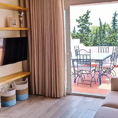 Apartment Blue & Yellow Penthouse With Terrace At Balaia Mar