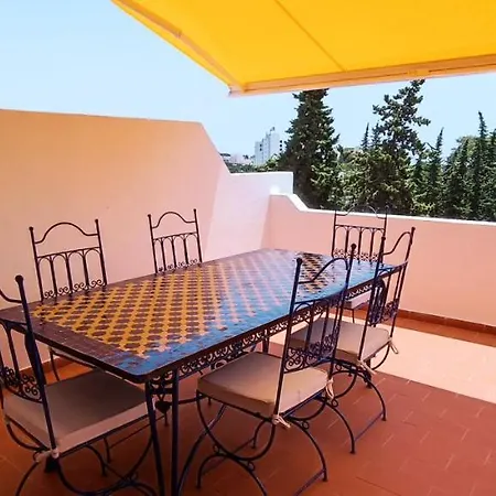Blue & Yellow Penthouse With Terrace At Balaia Mar Albufeira