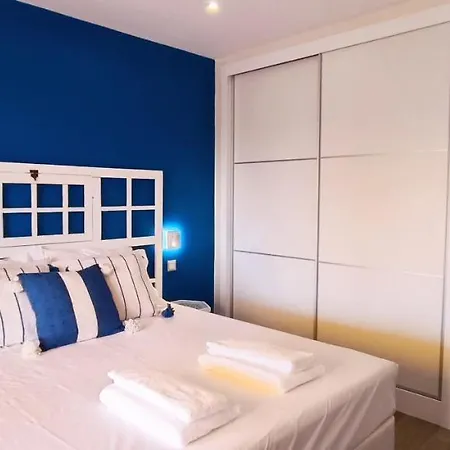 Blue & Yellow Penthouse With Terrace At Balaia Mar