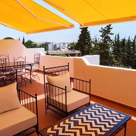 Blue & Yellow Penthouse With Terrace At Balaia Mar *