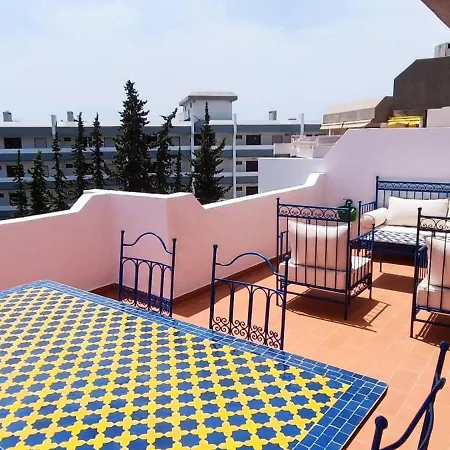 Blue & Yellow Penthouse With Terrace At Balaia Mar Apartman Albufeira