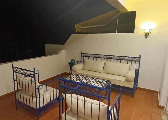 Blue & Yellow Penthouse With Terrace At Balaia Mar