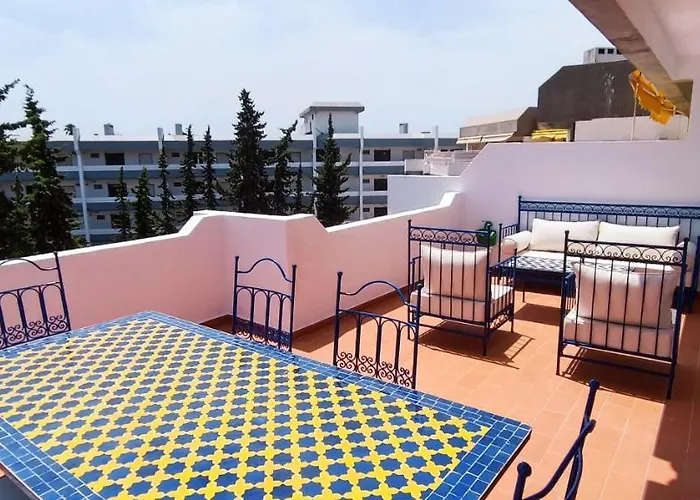 Blue & Yellow Penthouse With Terrace At Balaia Mar 公寓 阿尔布费拉